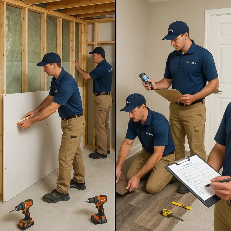 Repairs and Reconstruction process in Strum, WI