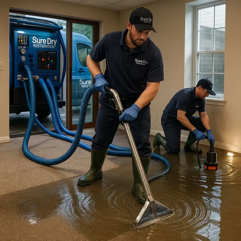 Water Extraction and Removal process in Strum, WI